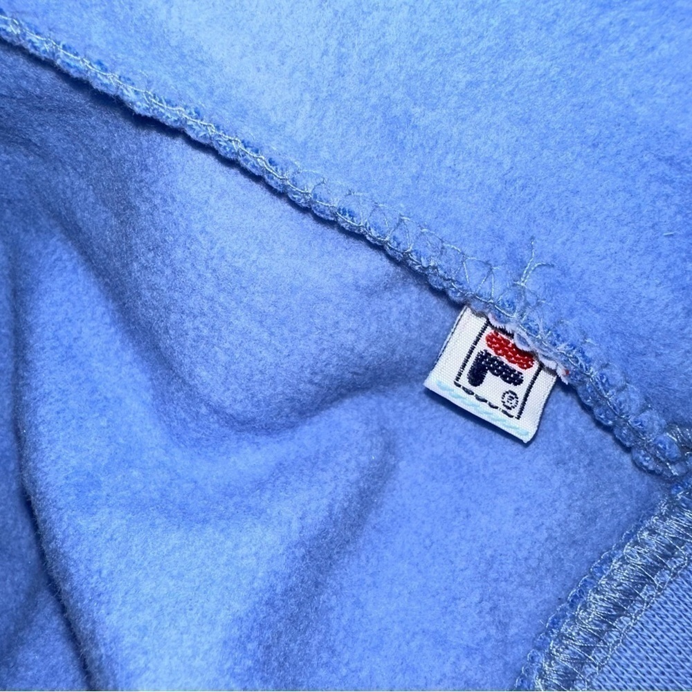 Rare vintage Fila boys zip up hoodie sweatshirt size XS 4 - Picture 7 of 7